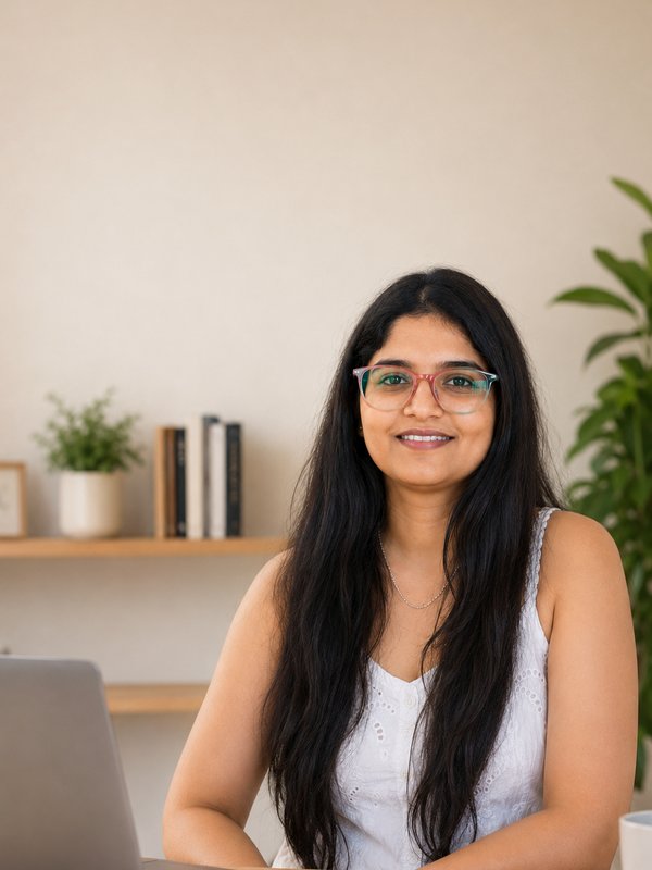 Anjali Sorout at her teaching desk